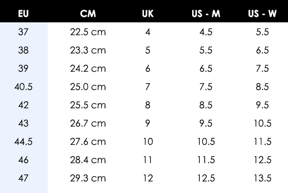 Superstar adidas shop size chart